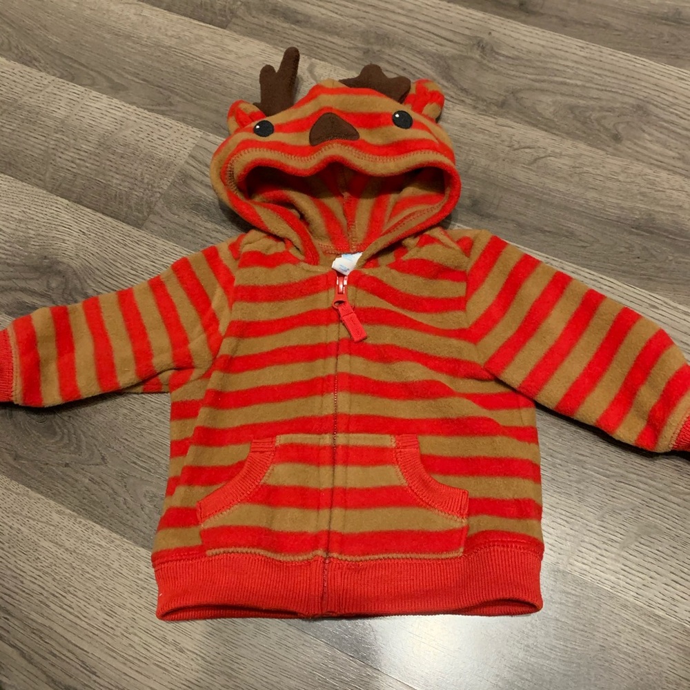 Reindeer zip up